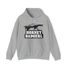 Load image into Gallery viewer, Horney Badgerl Hooded Sweatshirt
