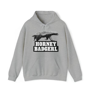 Horney Badgerl Hooded Sweatshirt