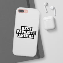 Load image into Gallery viewer, Best Favorite Animal Flexi Phone Case
