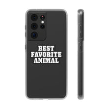 Load image into Gallery viewer, Best Favorite Animal Flexi Phone Case
