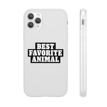 Load image into Gallery viewer, Best Favorite Animal Flexi Phone Case
