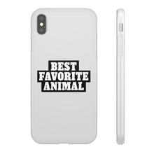 Load image into Gallery viewer, Best Favorite Animal Flexi Phone Case
